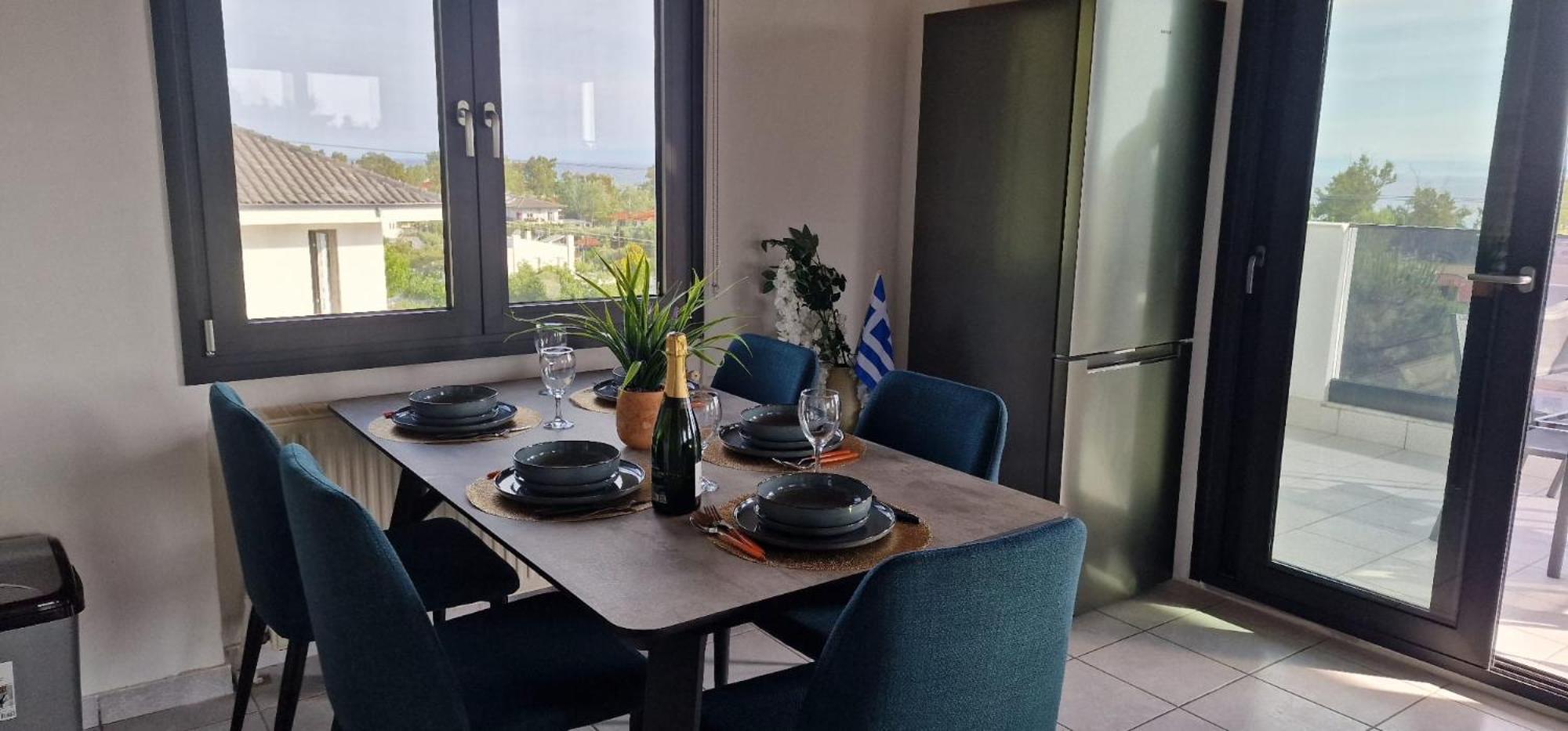 Apartament Eden Sea View Harmony Pefkochori Zewnętrze zdjęcie