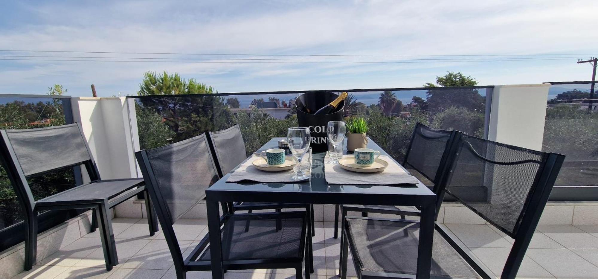 Apartament Eden Sea View Harmony Pefkochori Zewnętrze zdjęcie