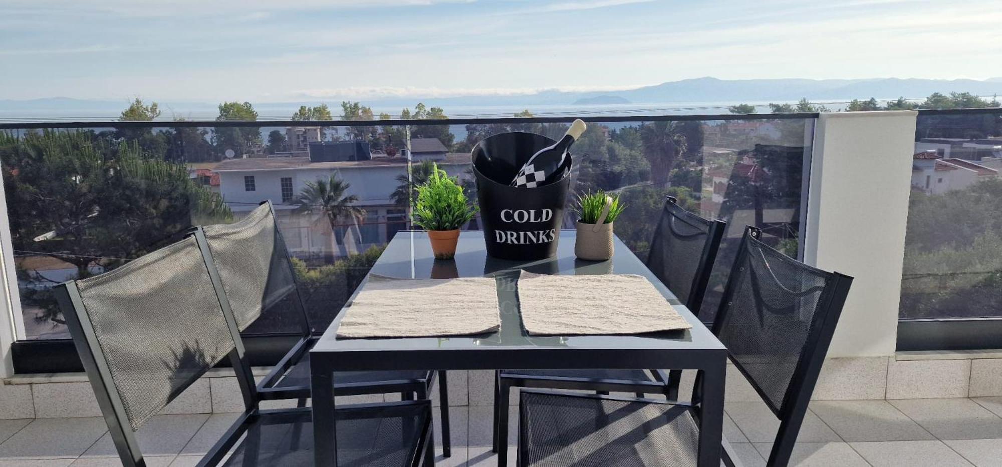 Apartament Eden Sea View Harmony Pefkochori Zewnętrze zdjęcie