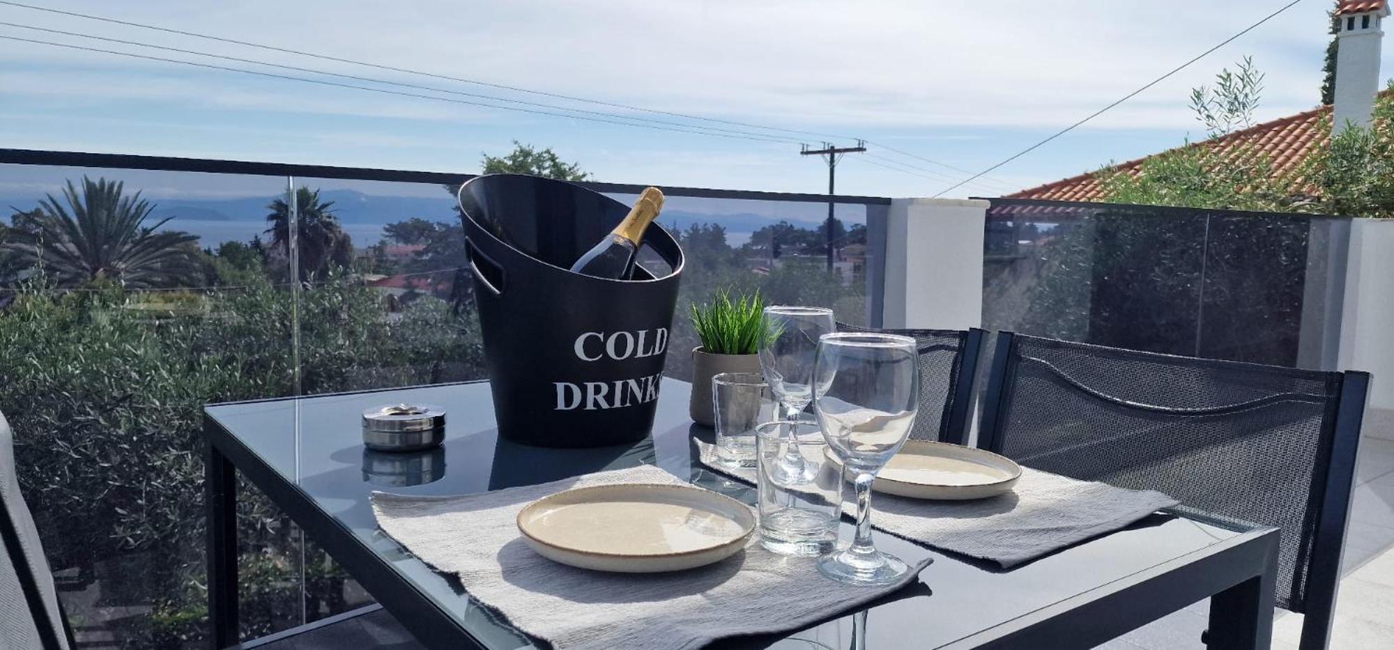 Apartament Eden Sea View Harmony Pefkochori Zewnętrze zdjęcie