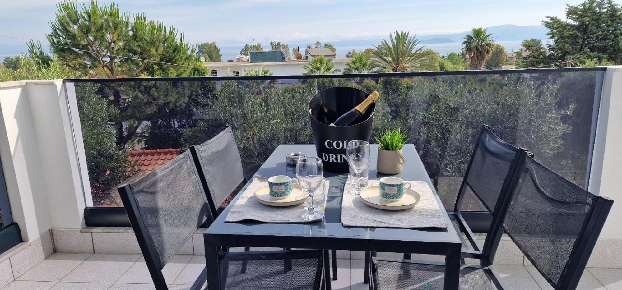 Apartament Eden Sea View Harmony Pefkochori Zewnętrze zdjęcie